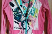 Libra Pink Print Twinset(Jacket &amp; T-shirt) UK 10