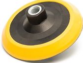 Glass Polish GP12611 Hook and Loop Rotary Backing Pad with 5/8''-11 Thread Sanding Polishing Backer/Diameter 5 inch