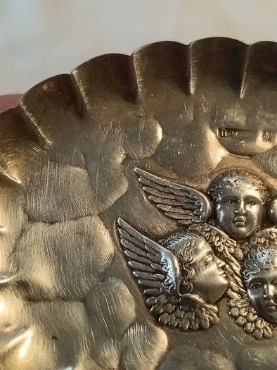 Reynolds Angels 1902 Sterling Silver Dish