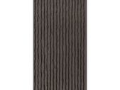 PU Stone Wall Panel Ribbed Surface Grey 120x60cm