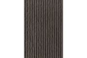 PU Stone Wall Panel Ribbed Surface Grey 120x60cm
