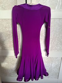 Pure Class Ballroom Latin Juvenile Dress 8-9