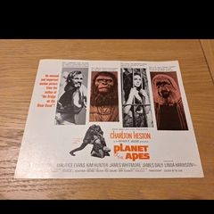 1968 Planet Of The Apes Press Synopsis Sheet