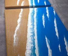 Textured Acrylic Painting