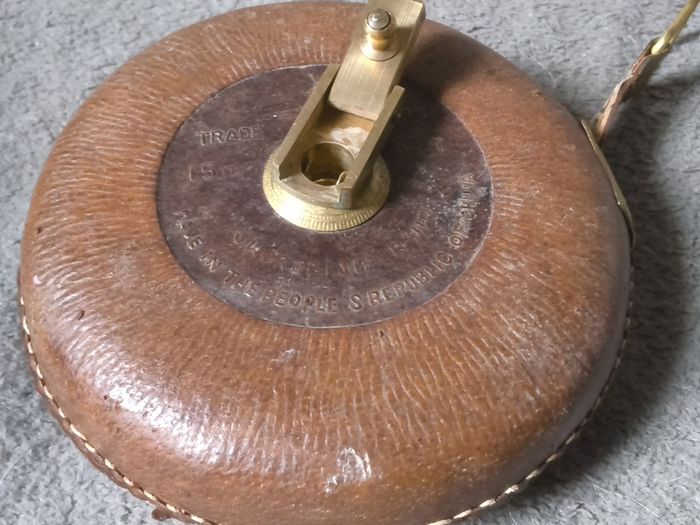 vintage boxed swordfish tape measure