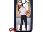 Samsung Galaxy J3 - Hard Plastic Case Black, White And Transparent