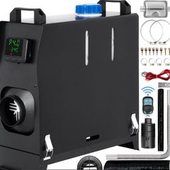 8kW Diesel Air Heater  LCD  Remote 12V  Fast Heating for Car, Van, Camper, Shed, Garage, Boat
