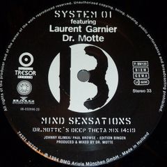 System 01 Feat Laurent Garnier