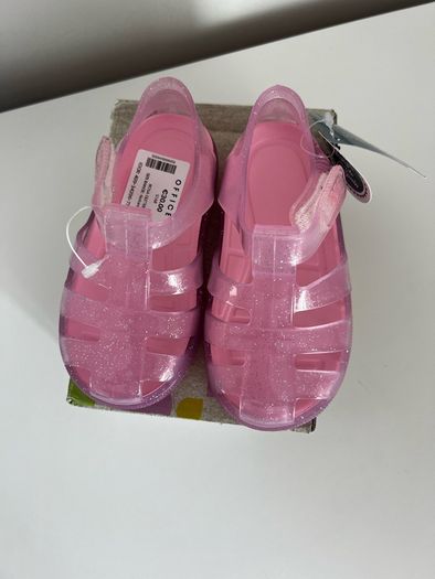Girl sandals Igor star glitter pink Size 22