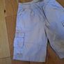 Age 8 Beige Elasticated Shorts Image 2