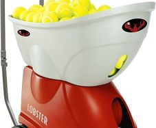 Lobster Sports Elite Freedom Portable Tennis Ball Machine Good Condition