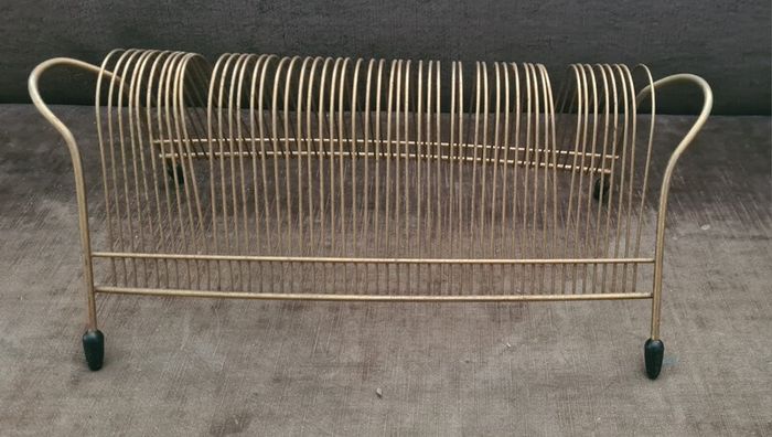 Record Storage Rack