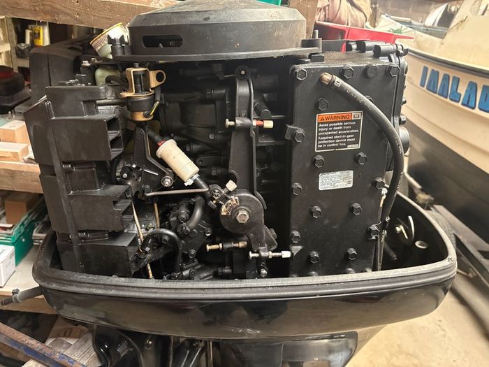 2003 Mercury 90hp 2 stroke outboard