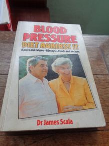 Blood Pressure Diet Against it  Book for Sale