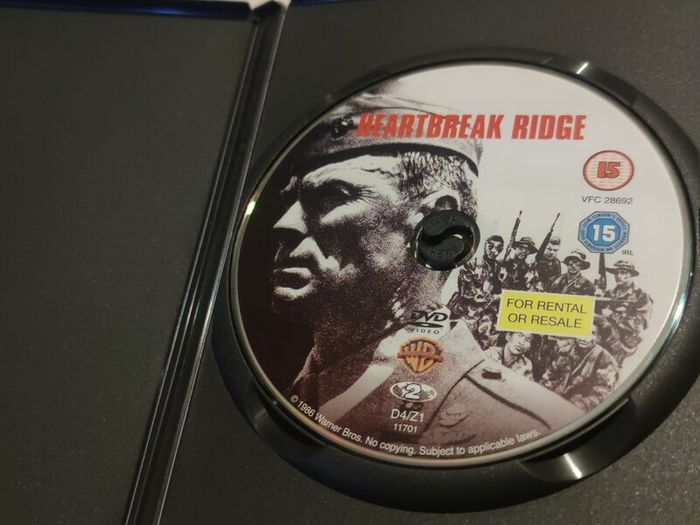 Heartbreak Ridge Dvd