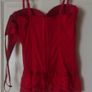 Beautiful Oh la la Cheri Red Corset\Basque Image 2
