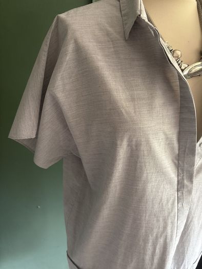 COS shirt dress with 2 large slit pockets - Size 12