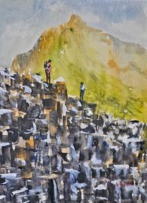 causeway  visit watercolour