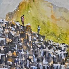 causeway  visit watercolour