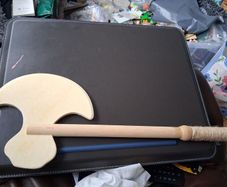 kids wooden axe
