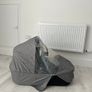 Joolz Aer+ Cot (Black) and Raincover (Grey) Image 4