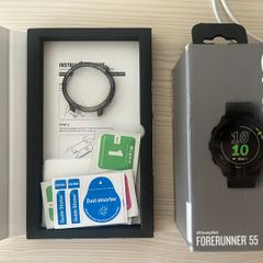 Garmin Forerunner 55 + screen and case protectors