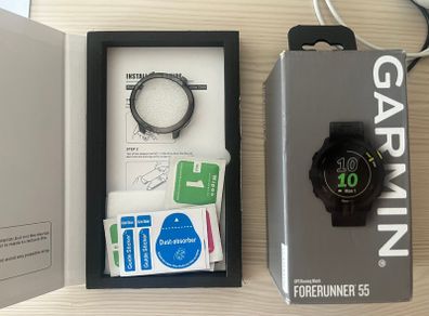 Garmin Forerunner 55 + screen and case protectors