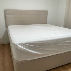 Superking Bed Frame and Headboard for sale