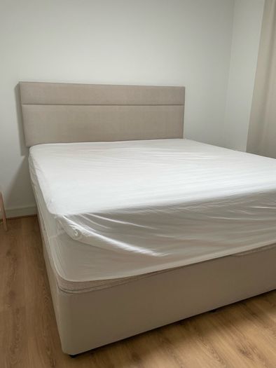 Superking Bed Frame and Headboard for sale