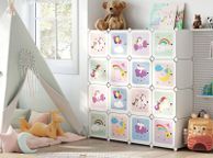 main image for ad Cube  Shelving System for Kids Set of 16 Cube Storage