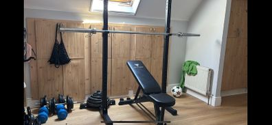 Squat Stand   Bench   Barbell
