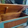 Vintage Upcycled Coffee table/ Blanket Chest Image 6