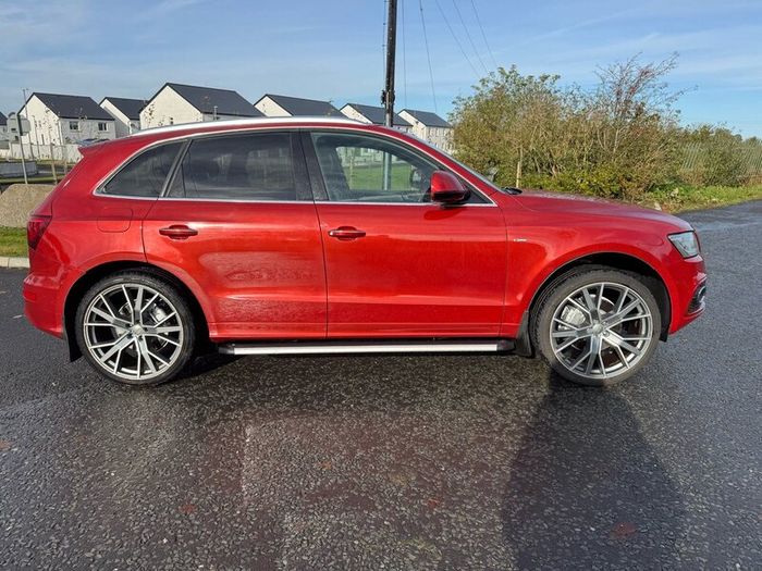 2016 Audi Q5 3L TDI S-Line Plus Automatic 4x4 Red