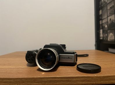 Minolta 110 Zoom SLR film camera