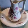 Vintage Large Ceramic Pitcher and Basin set Image 3