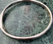 sterling silver bangle