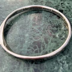 sterling silver bangle