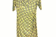 Ralph Lauren wrap-style chain print Day Dress