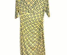 Ralph Lauren wrap-style chain print Day Dress