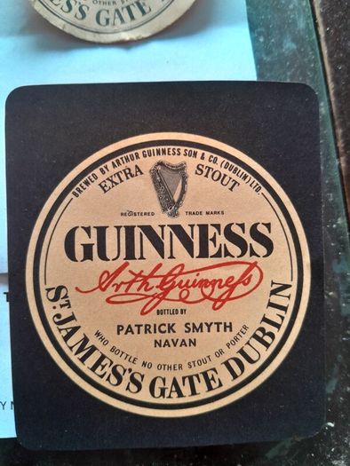 vintage Guinness labels