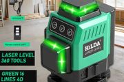 16 Lines 4D 360 Green Laser Level Self Leveling