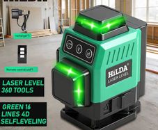 16 Lines 4D 360 Green Laser Level Self Leveling
