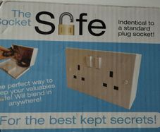 Wall Socket Outlet Hidden Security Safe