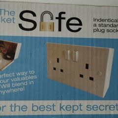 Wall Socket Outlet Hidden Security Safe