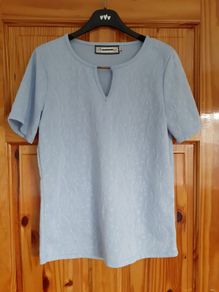 Top - Pale Blue - Size 10-12