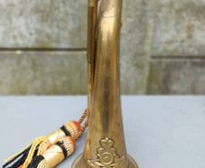 Vintage Brass Military Bugle
