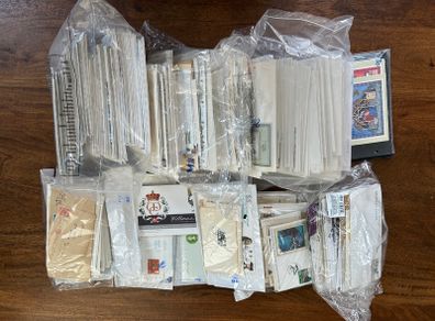 Stamp Great Britain 900+ FDC, Commemorative, exhibition Covers bundle lot Collection High Value