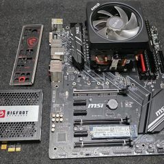 MSI Motherboar + Ryzen 7 + SSD + RAM + OS