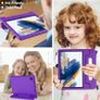 For Samsung Galaxy Tab A8 10.5 2021 Kids Case Shockproof Cover With Stand - Purple Image 6