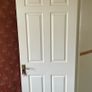 Timber white door Image 2